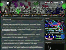 Tablet Screenshot of dazasvydis.lt